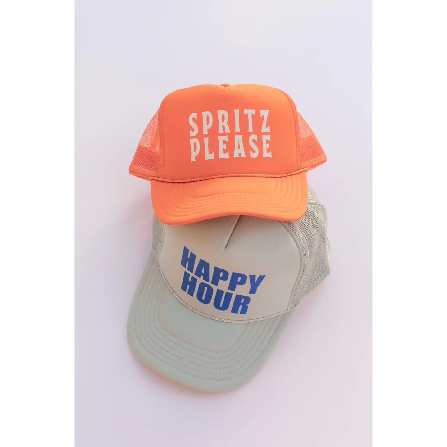 Happy Hour Trucker - Tan