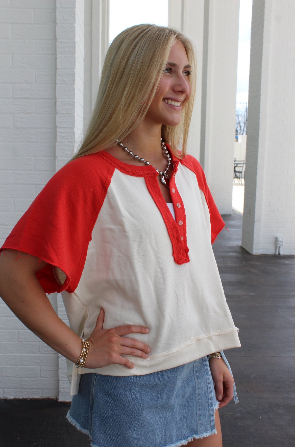 Abbie Oversized Top