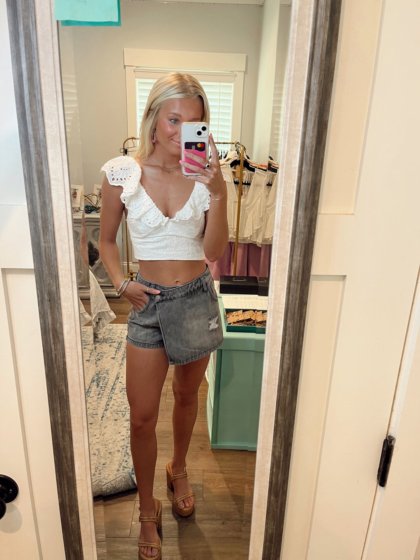 Livvy Ruffle Top & Skirt
