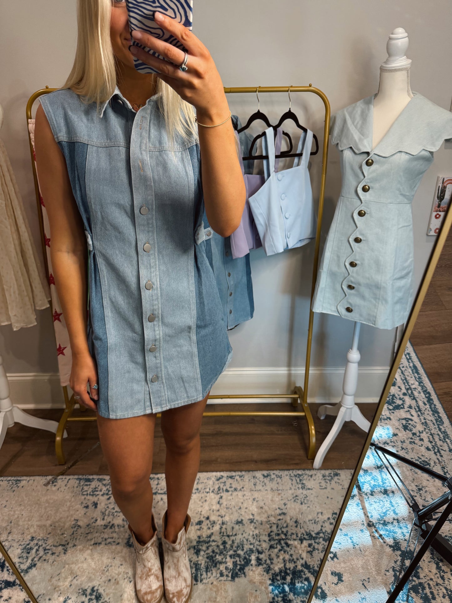 Rosie Denim Dress