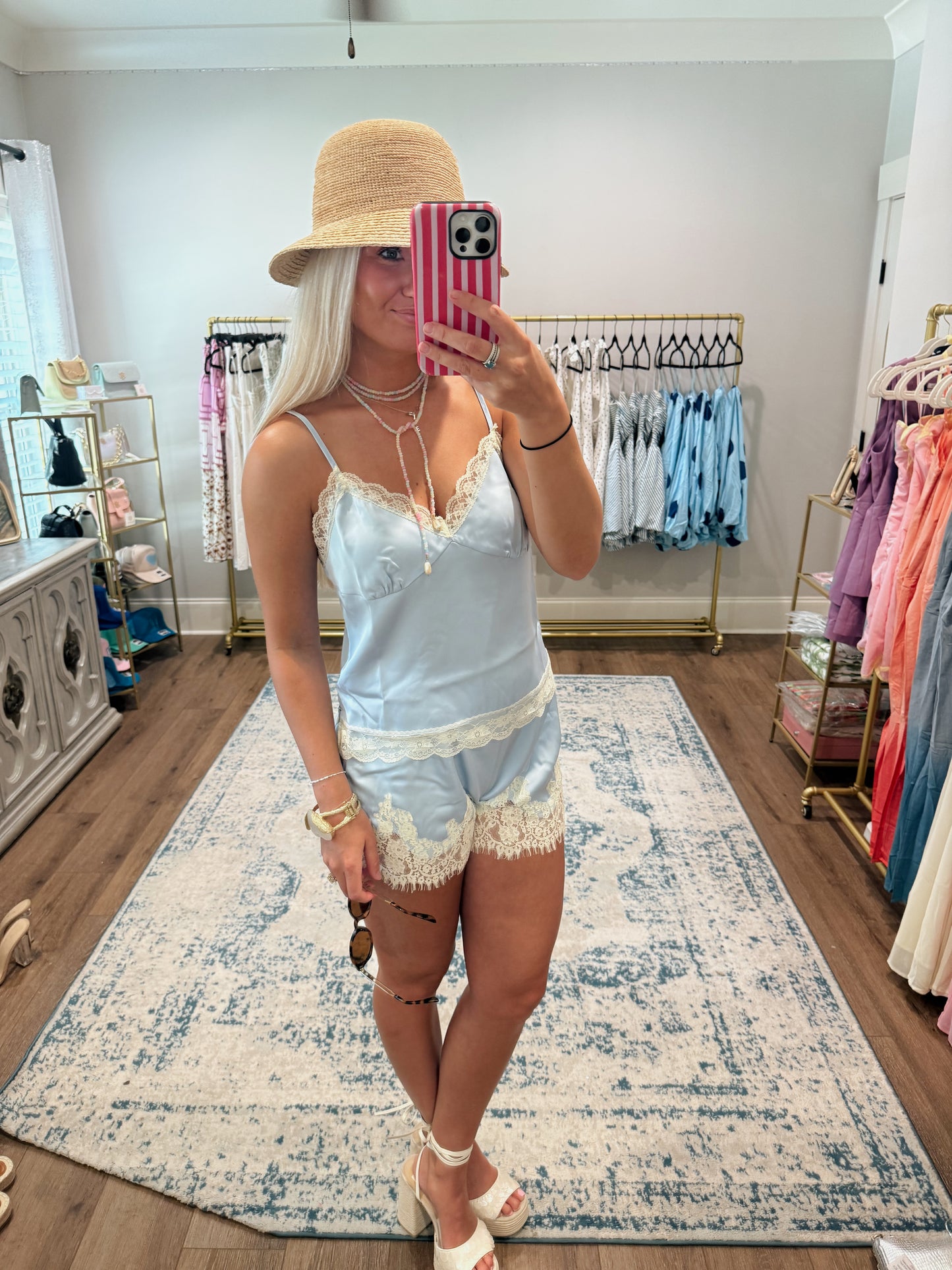 The Sera Shorts - Blue