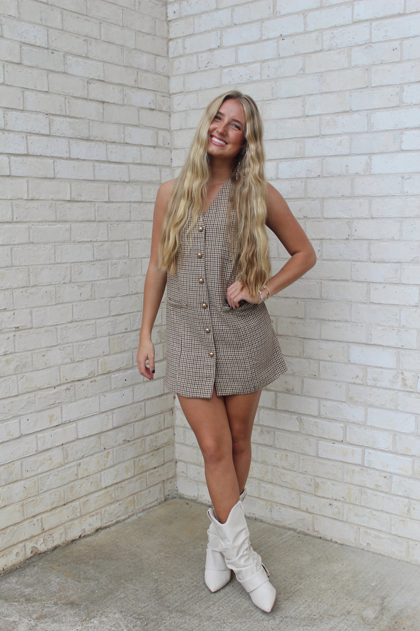 Kaylee Plaid Dress