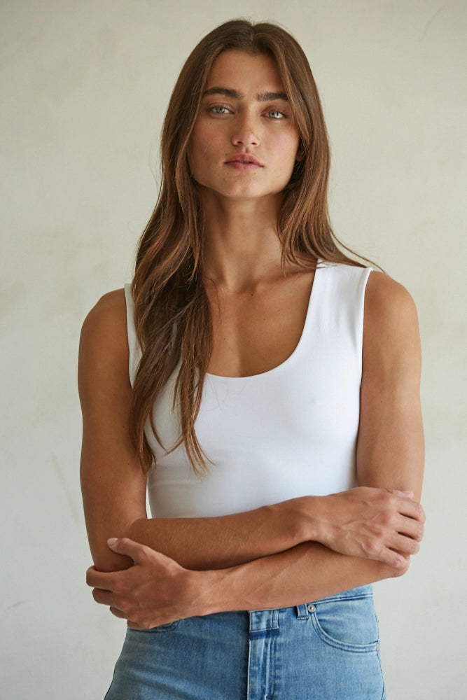 Lucy Tank - White
