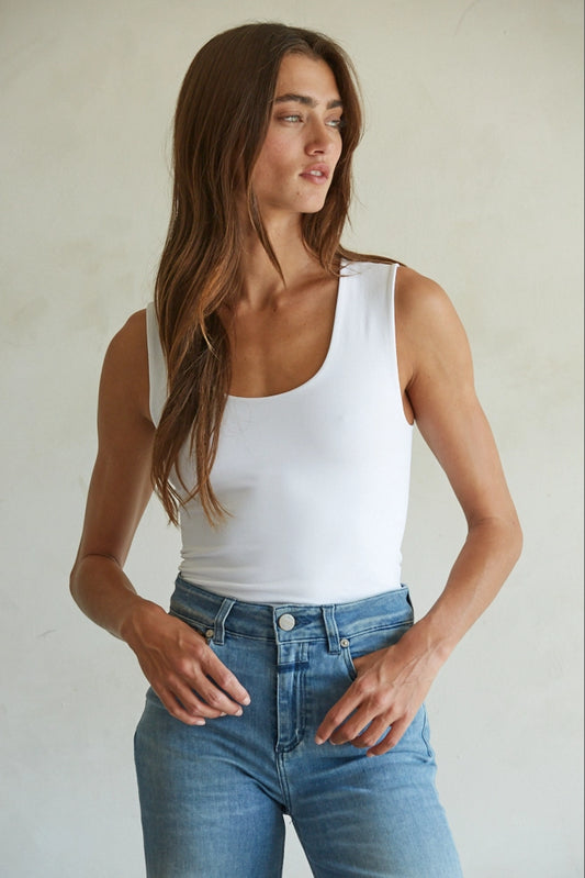 Lucy Tank - White