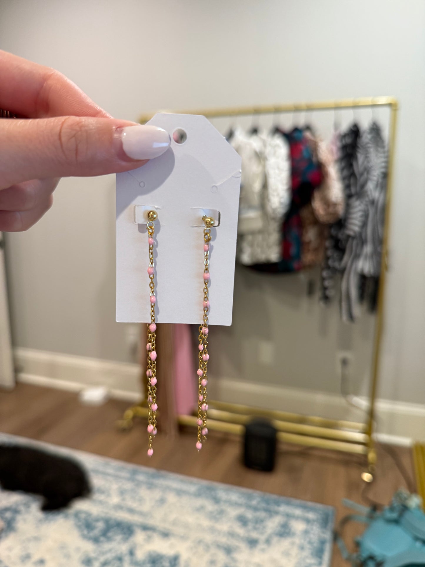 Pink Chain Duster