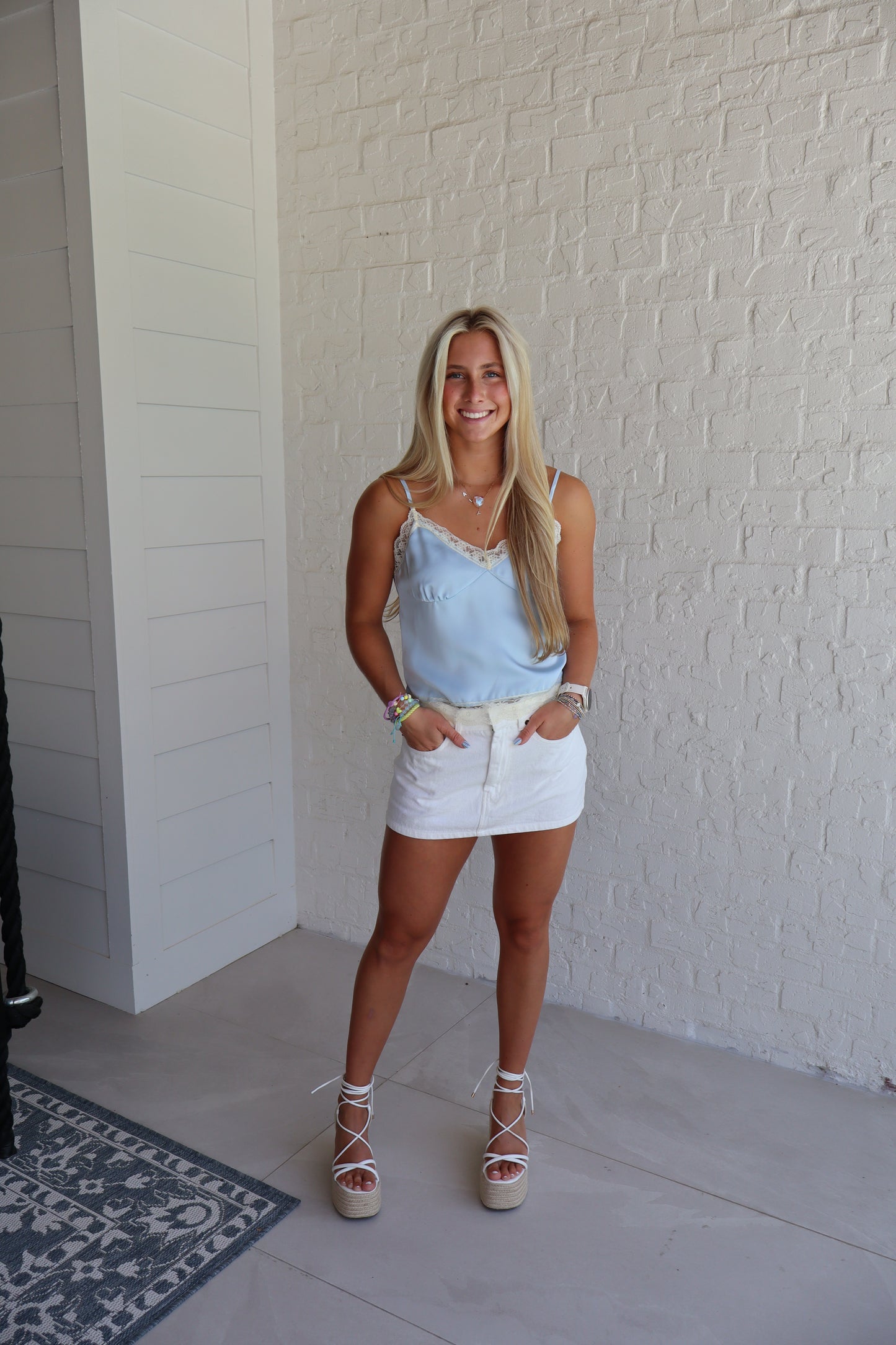 The Sera Top - Blue