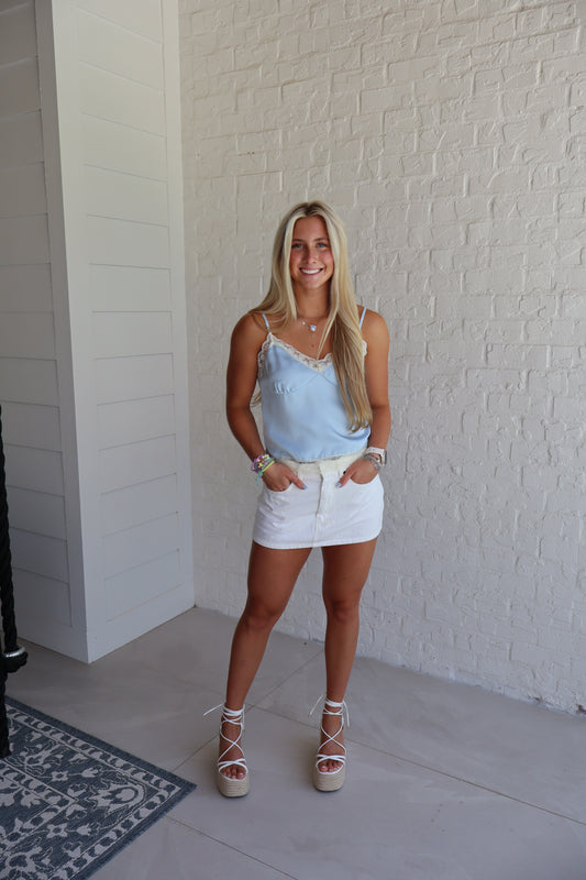 The Sera Top - Blue