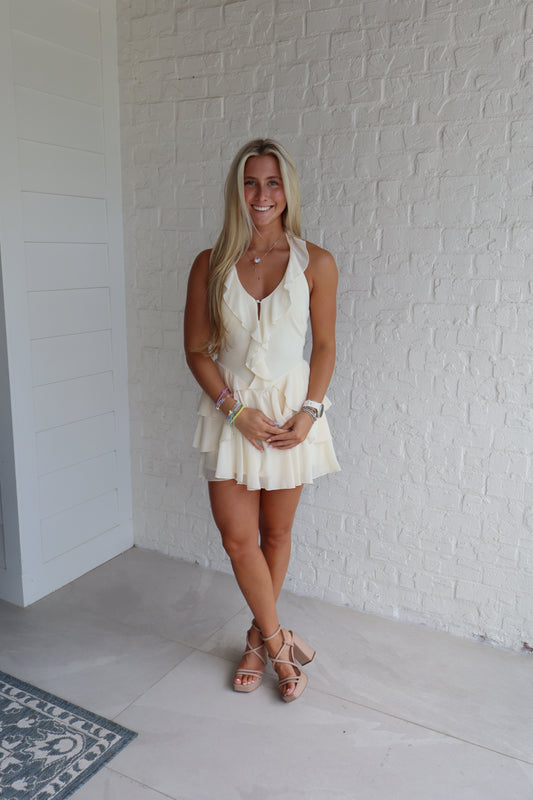Palmer Romper - Cream