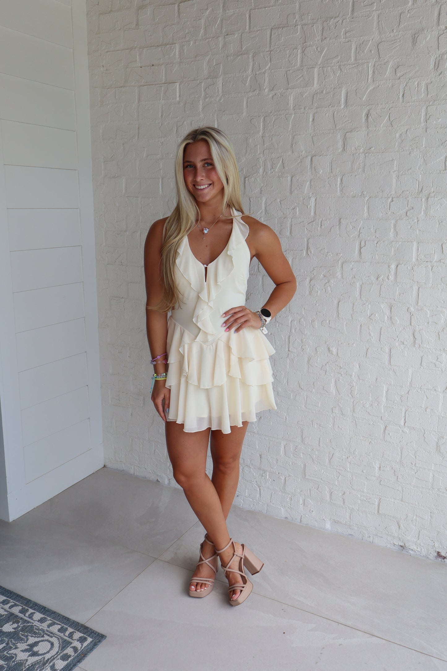 Palmer Romper - Cream