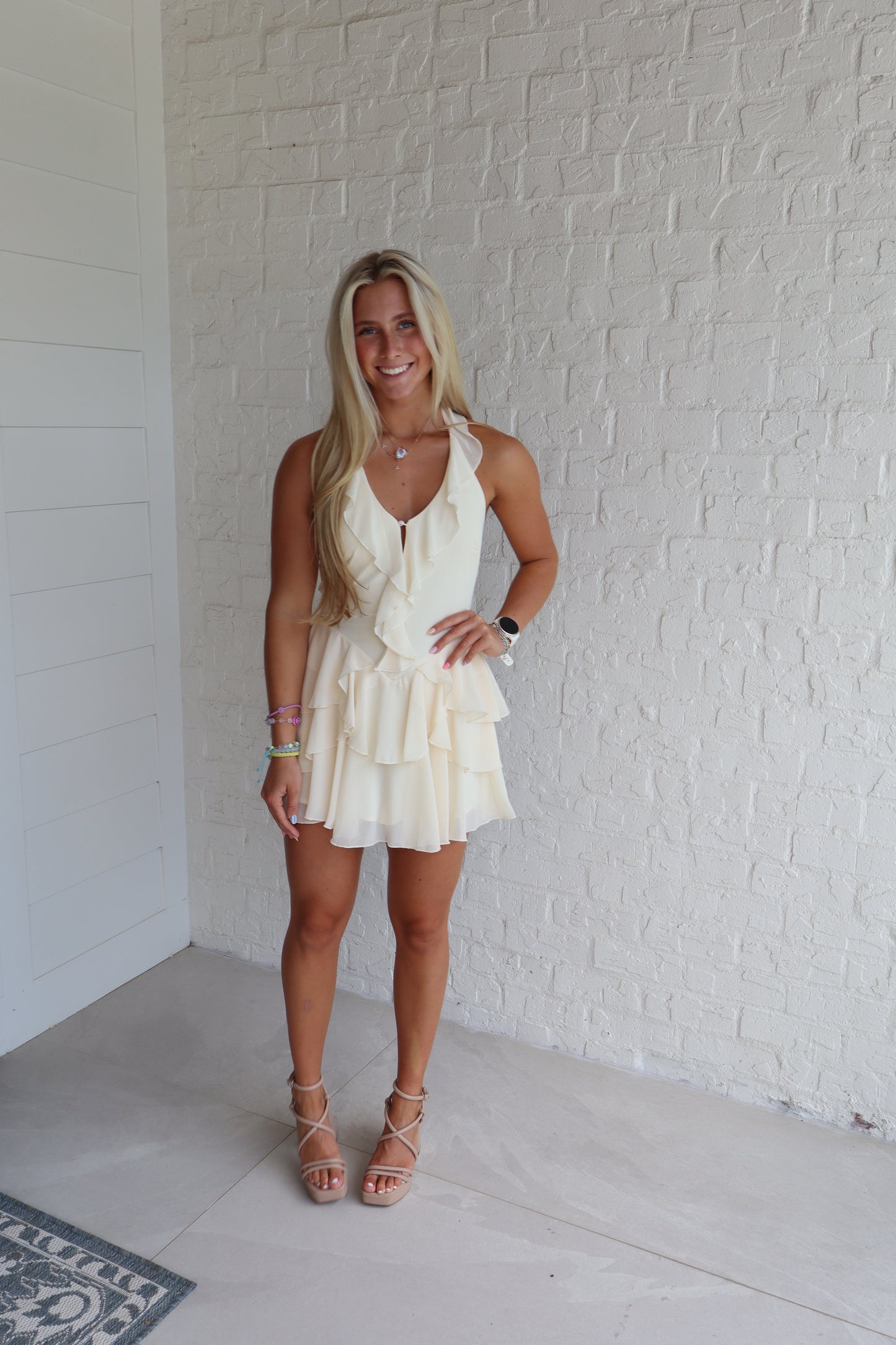 Palmer Romper - Cream