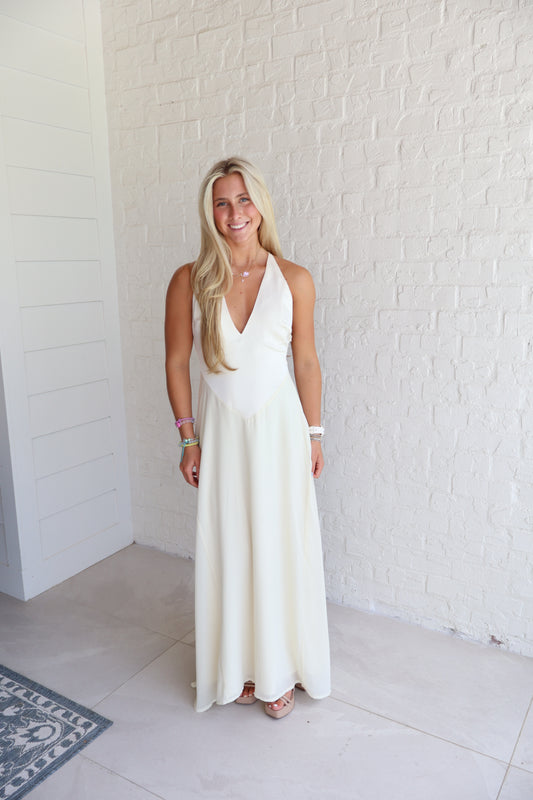 Willow Maxi Dress - Butter Yellow