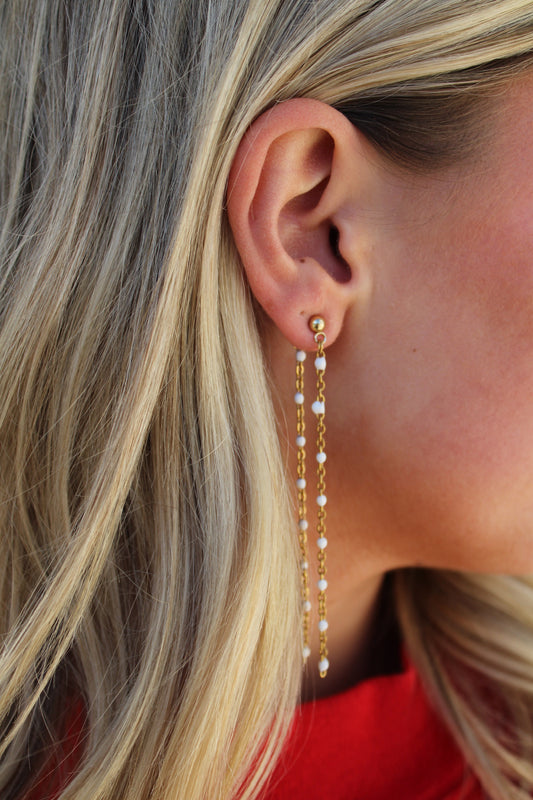 Coastal Chain Earrings