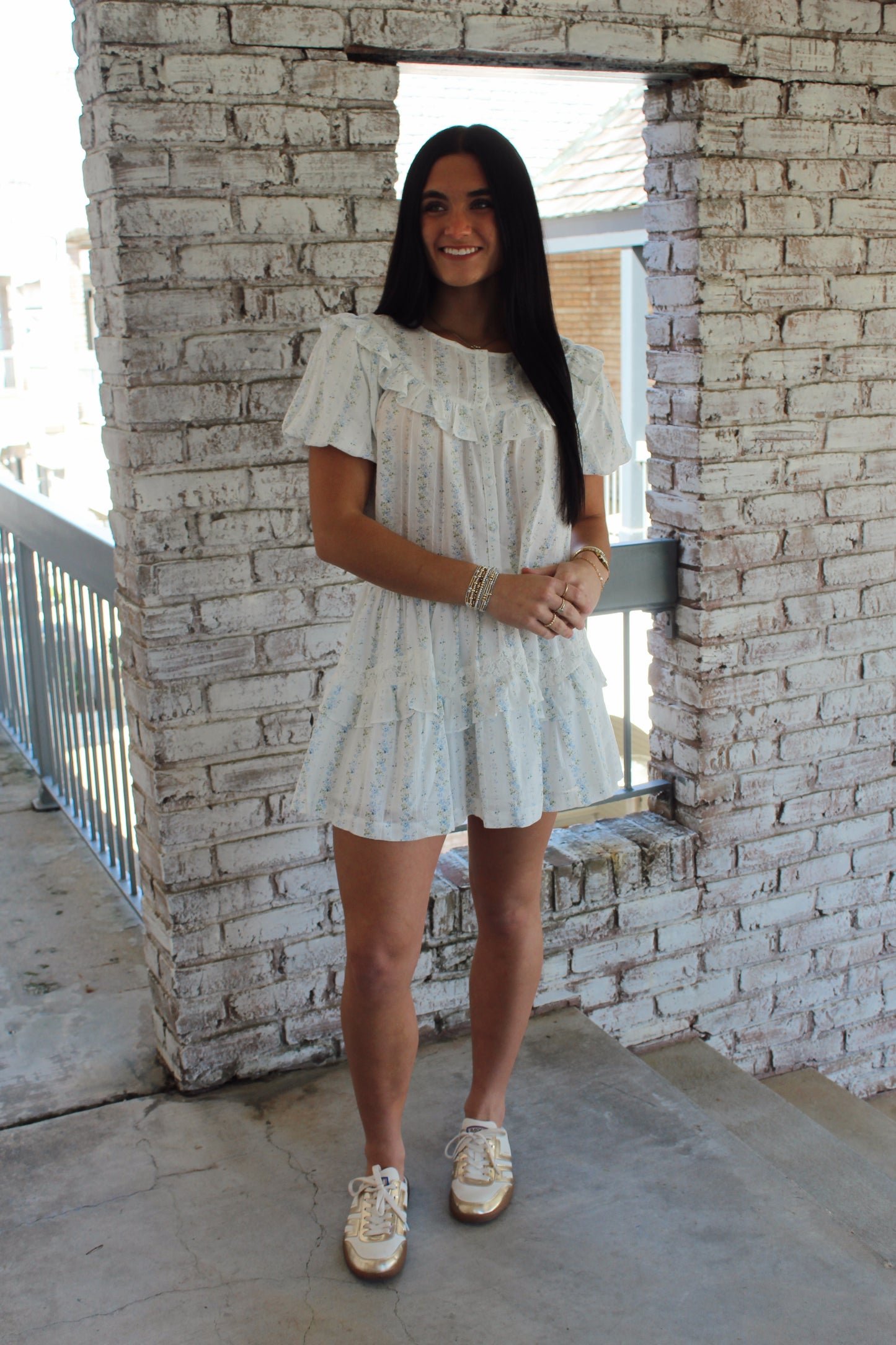 Mia Floral Set - White