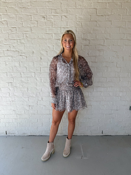 Wren Low Waist Shirt Dress