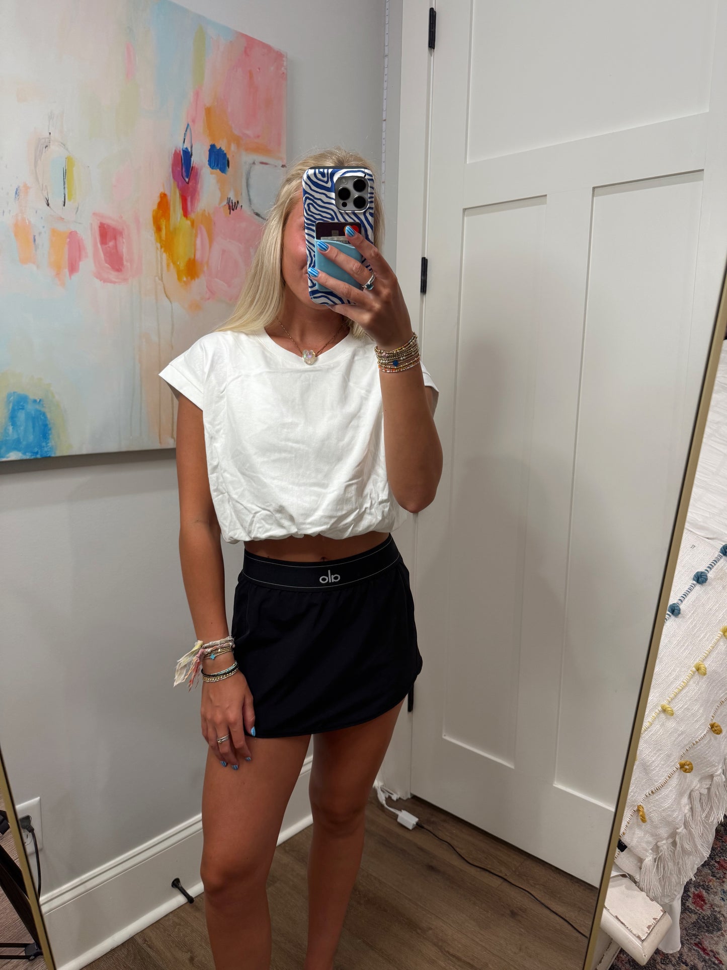 Emma Bubble Hem Top