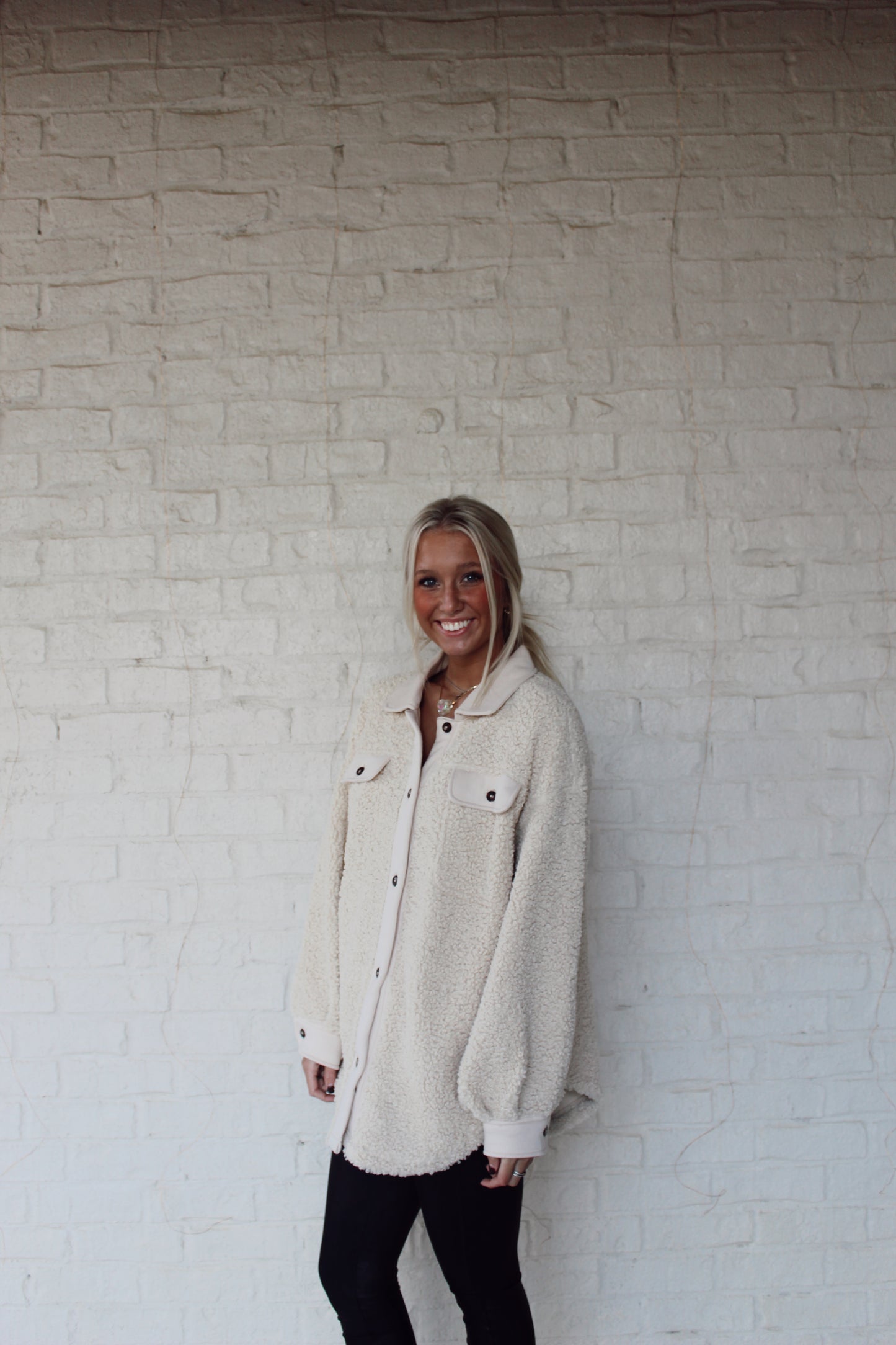 Oversized Sherpa Fleece