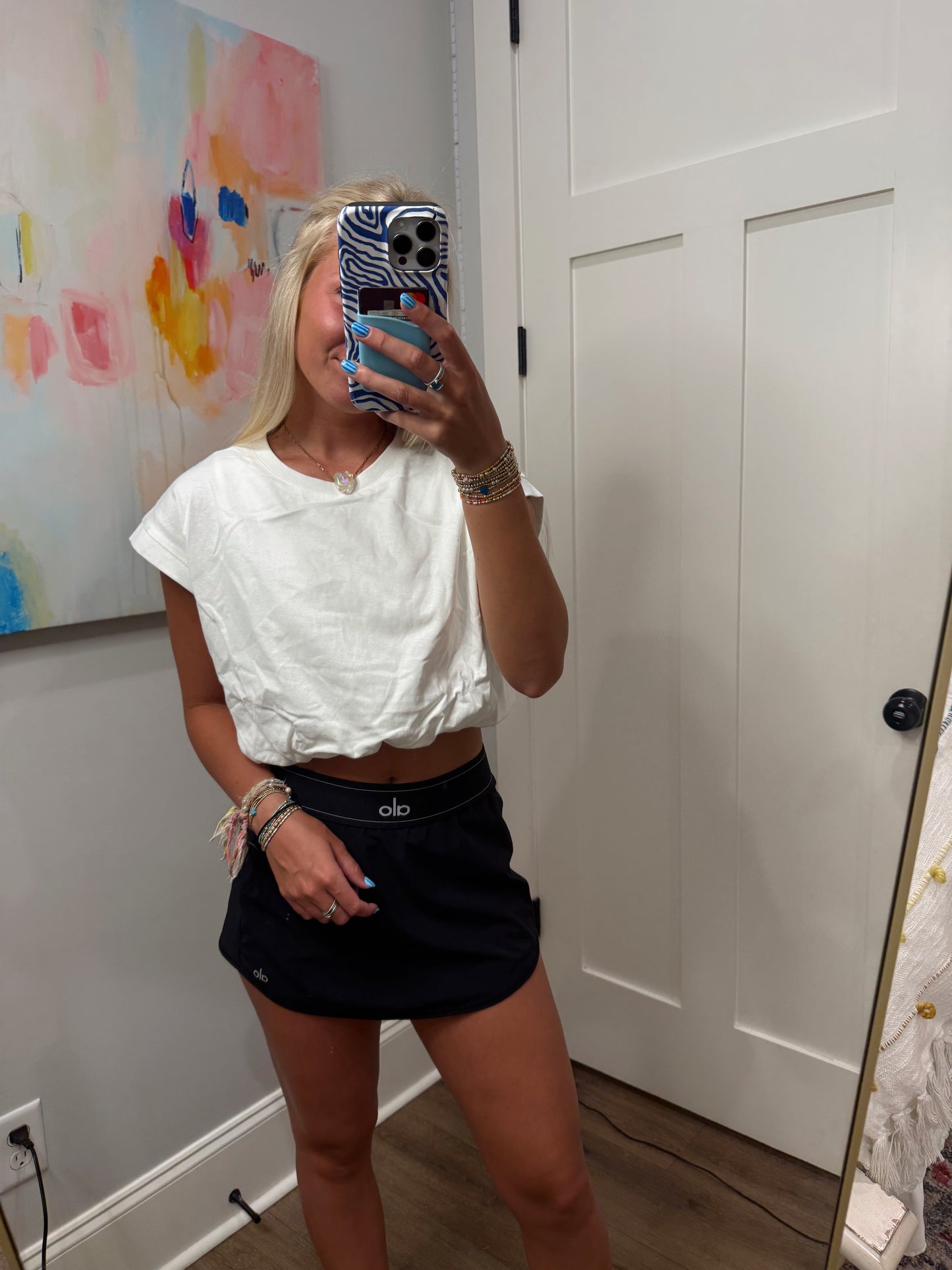 Emma Bubble Hem Top