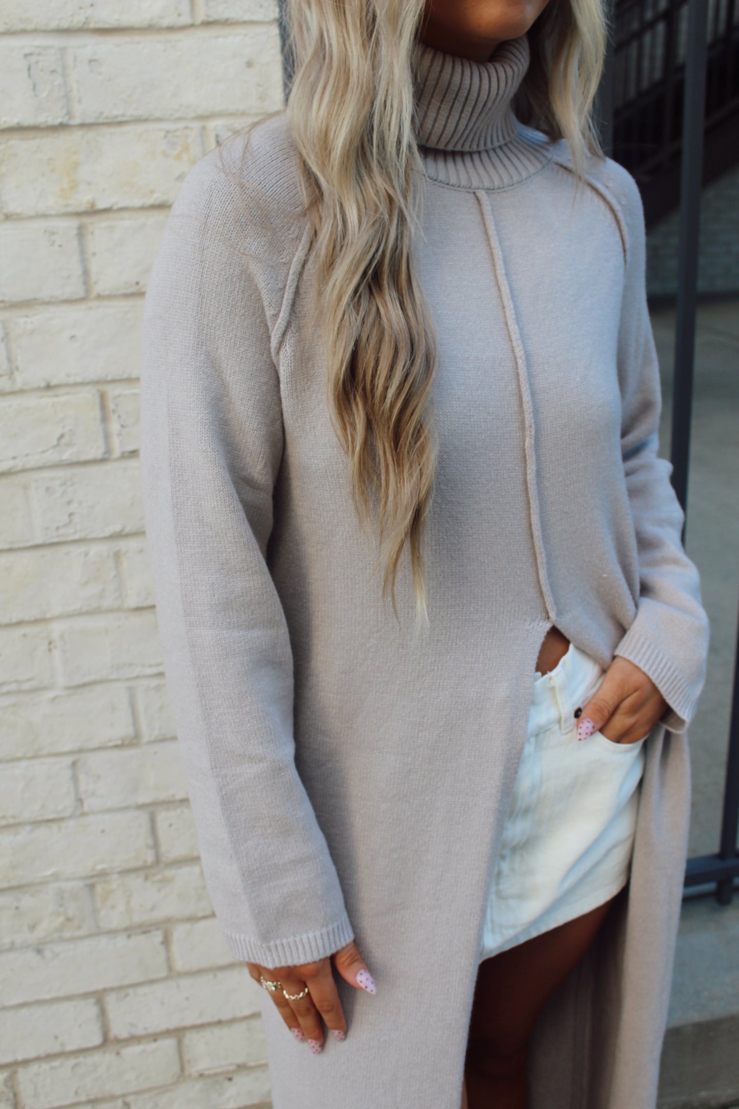 Macie Sweater - Mushroom