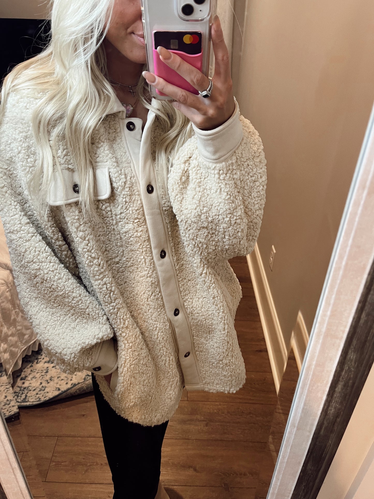 Oversized Sherpa Fleece