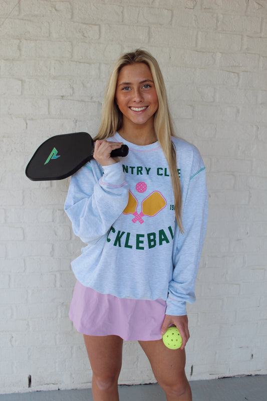 Country Club Pickleball Sweatshirt