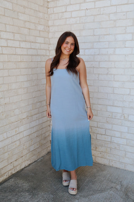 Haven Dress - Blue