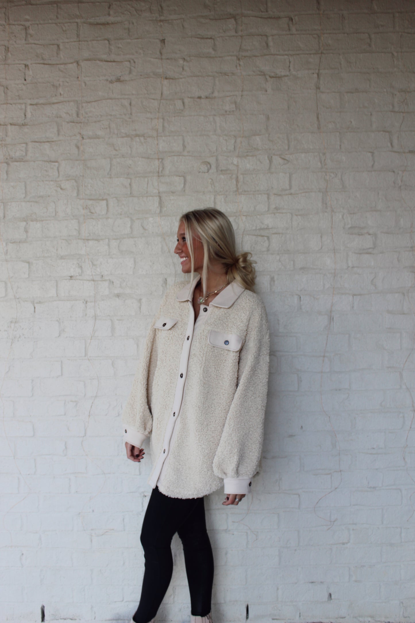 Oversized Sherpa Fleece