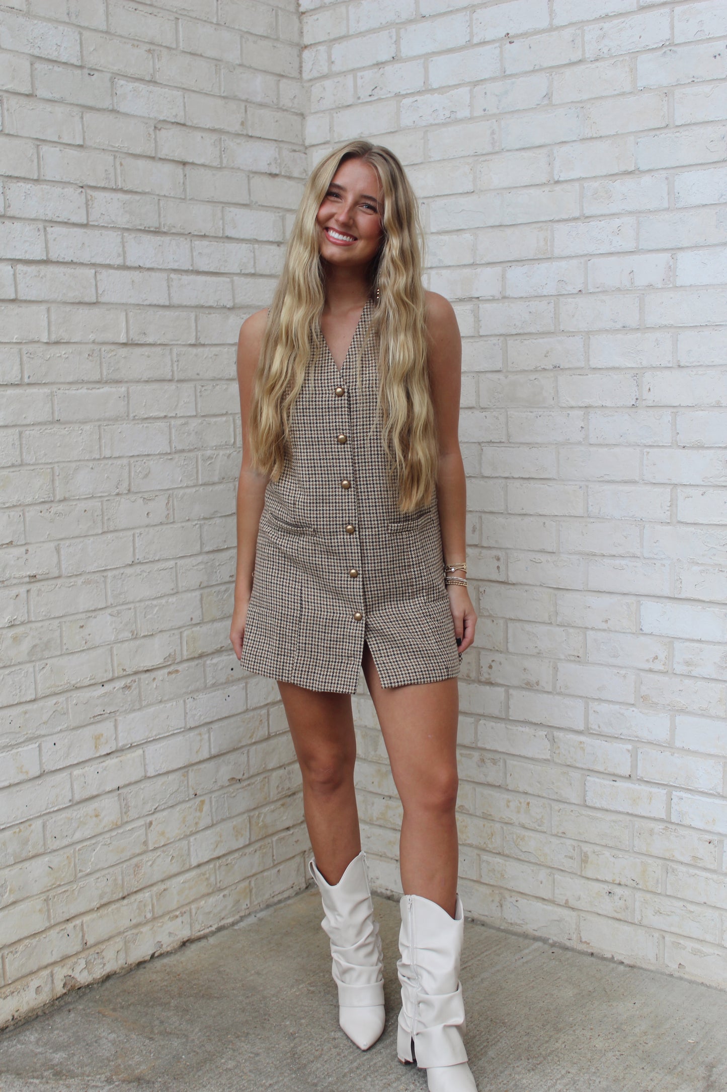Kaylee Plaid Dress