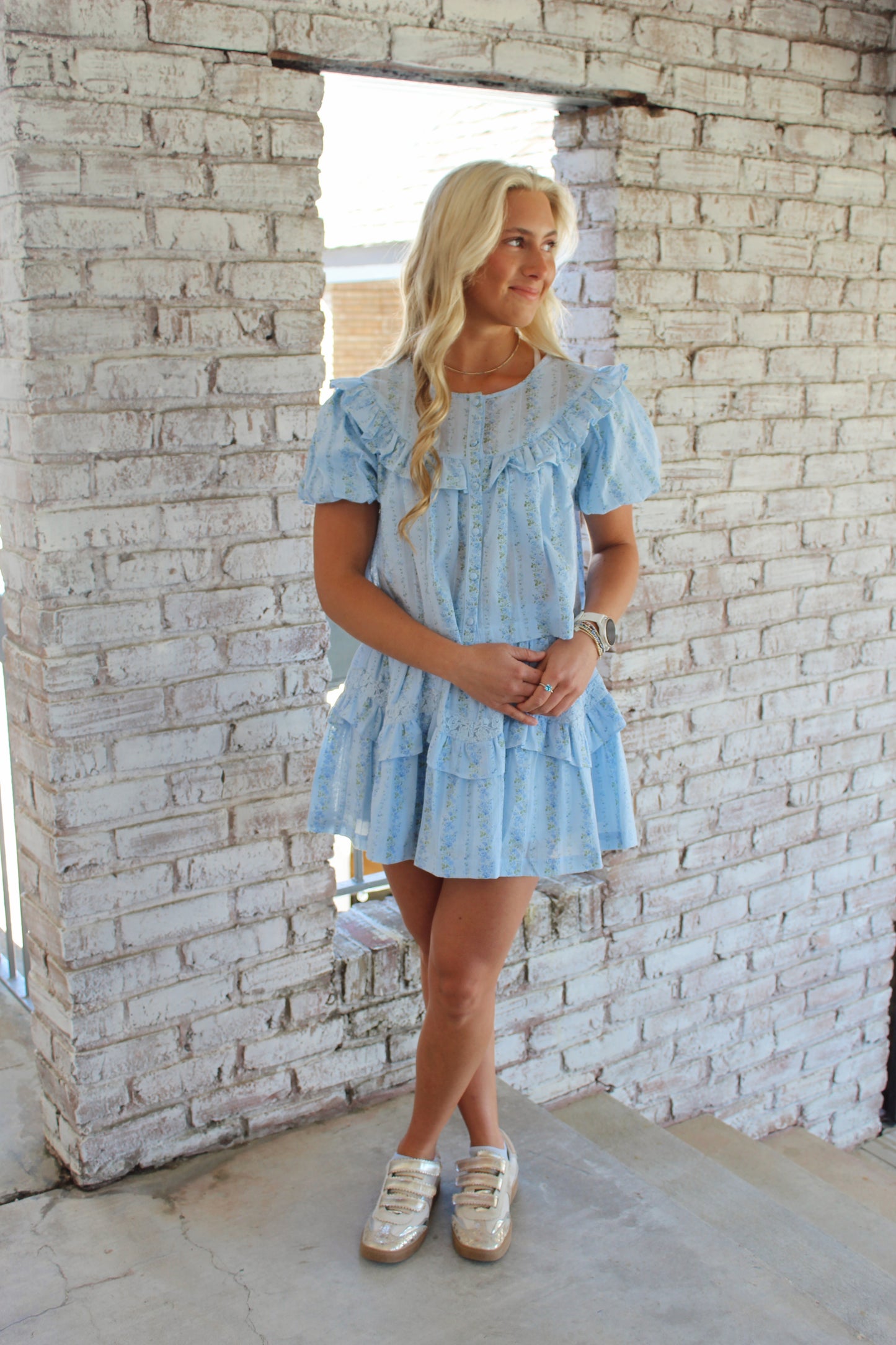 Mia Floral Set - Blue