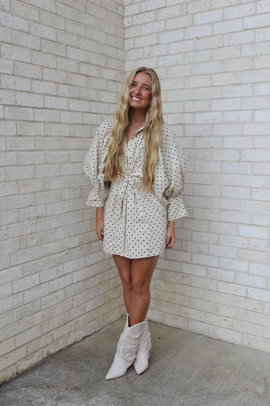 Em Polka Dot Dress