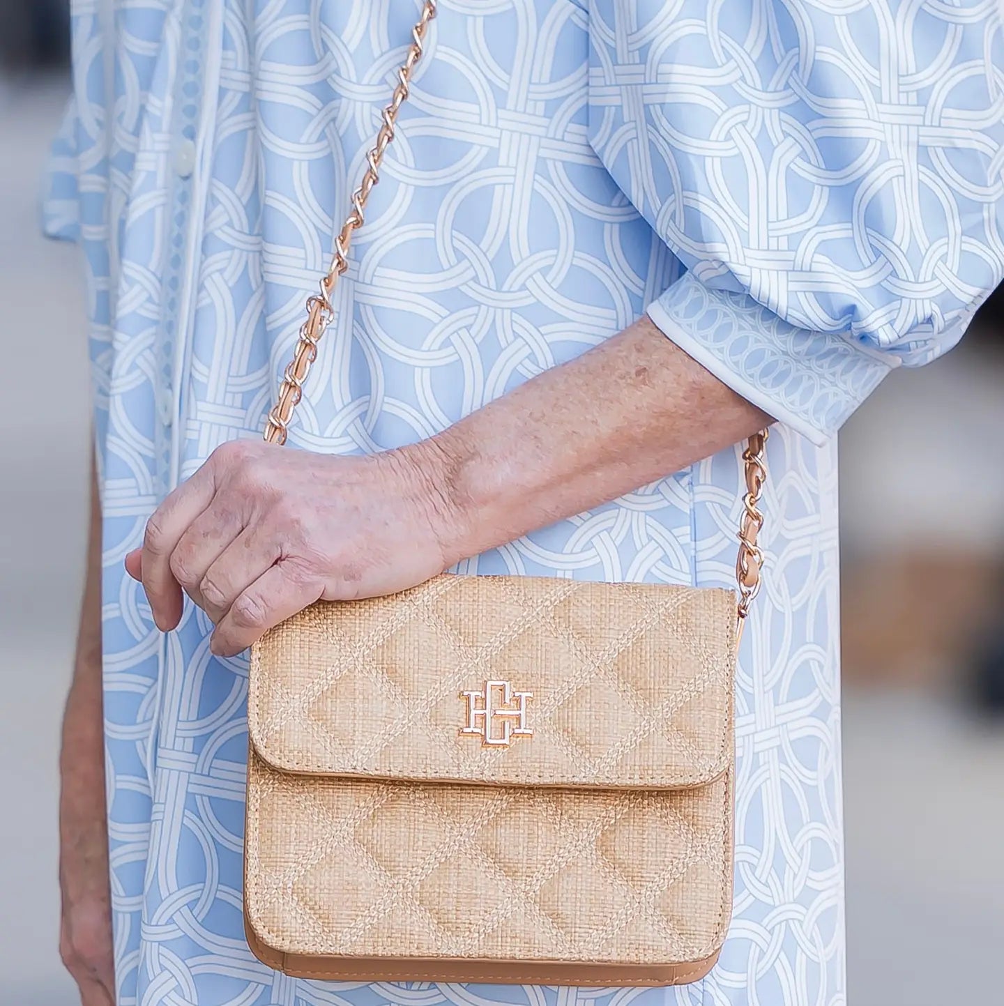 Evelyn Crossbody Natural - Caroline Hill