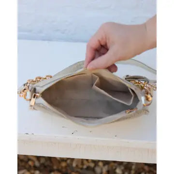 Joan Crossbody Silver - Caroline Hill