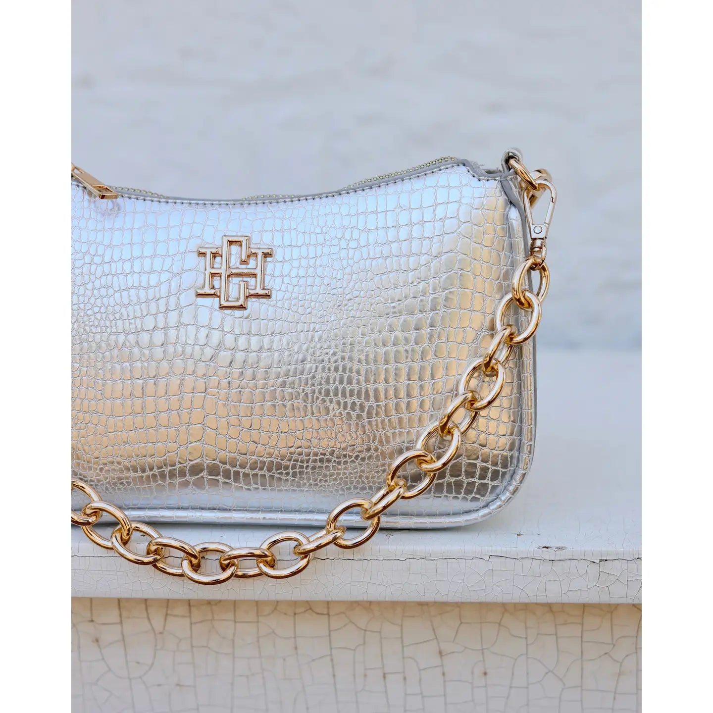 Joan Crossbody Silver - Caroline Hill