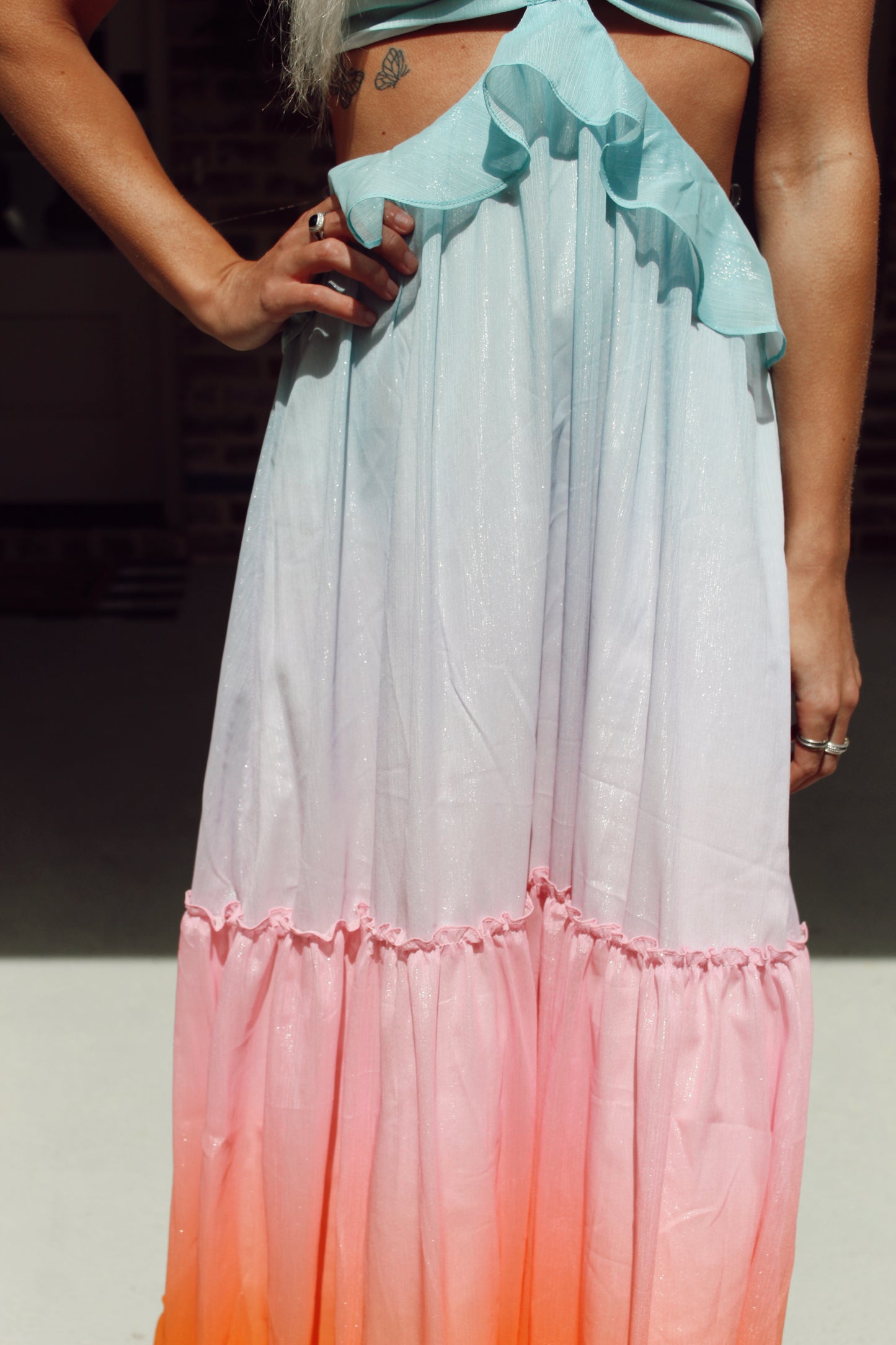 Ombre Maxi Dress