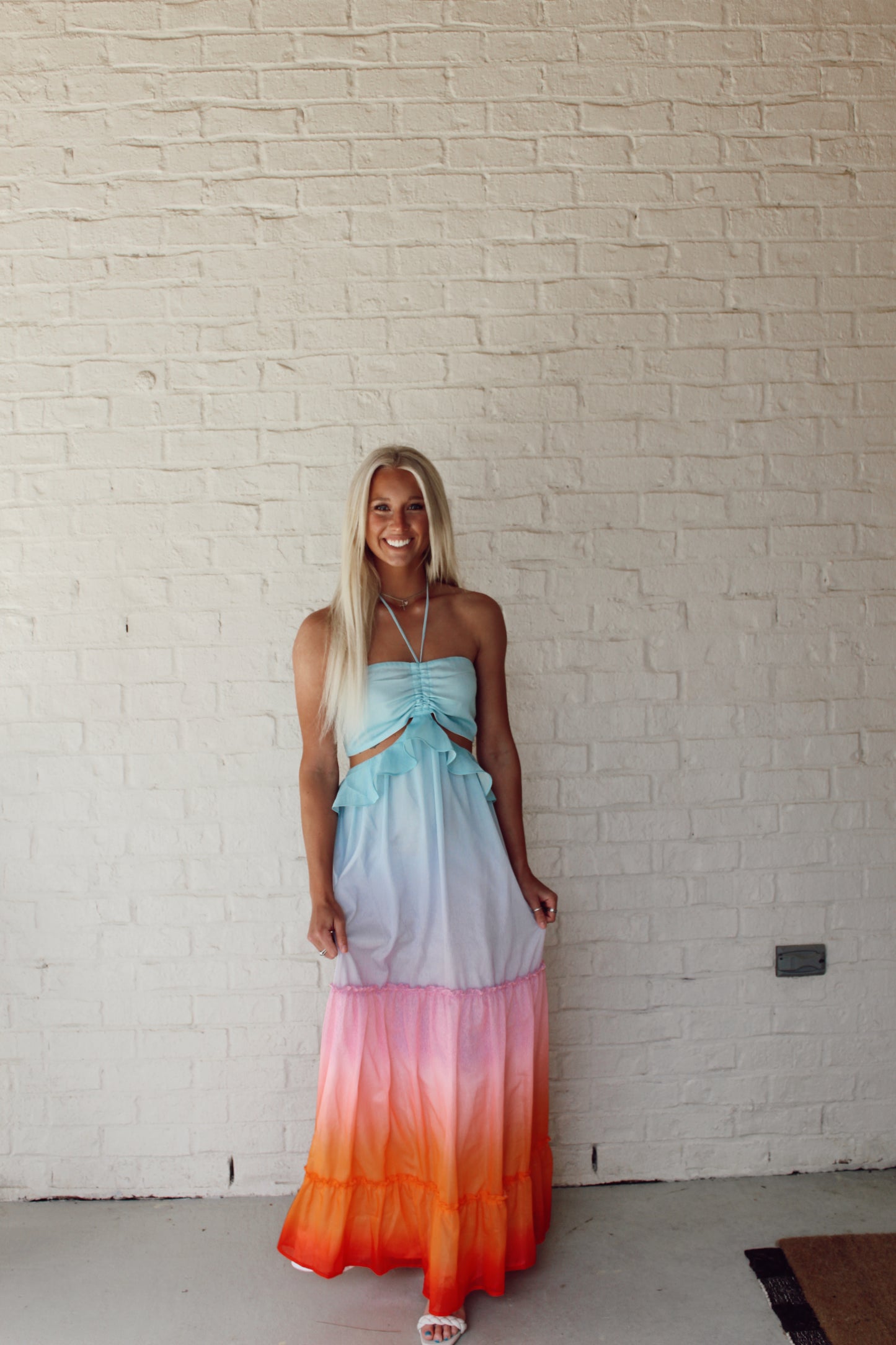 Ombre Maxi Dress